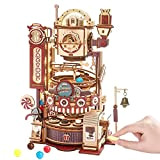ROKR Chocolate Factory, Puzzle 3D Legno Rompicapo,Modellismo da Costruire Adulti (LGA02)