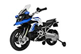 Rollplay- BMW R 1200 GS Police Motorcycle, 6V, Blu, Colore, 22921
