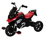 ROLLPLAY Triciclo, Per bambini da 2 anni, Fino a max. 22 kg, BMW R1200 GS Motor Trike, Rosso