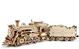 RoWood Puzzle 3D Modello di Locomotiva a Vapore in Legno - Modellini Auto da Costruire per Adulti - Modellismo da ...