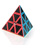 ROXENDA Cubo di Piramide, Pyramid Speed Cube Triangolo Magic Cube; Adesivi in Fibra di Carbonio con Colori Vividi - Ancora ...
