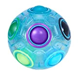 ROXENDA Magic Rainbow Ball con 12 Fori, Puzzle Ball Abilità Gioco - Brain Teaser & Fidget Ball per Bambini da ...