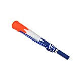 Royal Blue White & Orange Supporters Air Blow Horn Vuvuzela Noisy Novità Tromba & Strap