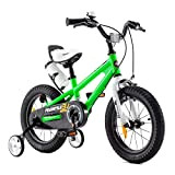 RoyalBaby bicicletta per bambini ragazza ragazzo Freestyle BMX bicicletta bambini bici per bambini 12 pollici verde