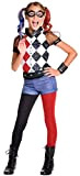 Rubie's 620712 - Costume Harley Quinn, Multicolore, 5 - 7 anni
