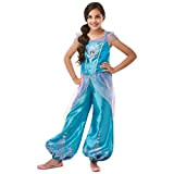 Rubie's 640724M Costume ufficiale Disney Princess Jasmine Gem, Bambina, M 5-6 anni, Altezza 116 cm