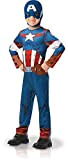 Rubie's 640832S Marvel Avengers Capitan America - Costume classico per bambini, 3-4 anni