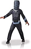 Rubie's 640907S Marvel Avengers Black Panther Costume Bambino, Nero, Small (3-4 anni)