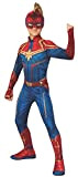 Rubie's Captain Costume Ufficiale da Capitan Marvel, per Bambini (700594-M), Multicolore, Medium Age 5-7 Anni