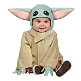 Rubie's Costume Baby Yoda Preschool, Ufficiale Disney Star Wars, personaggio Yoda, per bambini, Taglia da 6 a 12 mesi (702474-I, ...
