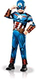 Rubie’s Costume Capitan America Deluxe Marvel Avengers Bambini (640833-M)