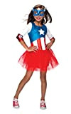 Rubie' s - Costume da ufficiale di Capitan America + maschera Marvel Superhero, costume per bambini
