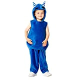 Rubie's Costume Pogo Preschool, Oddbods, per bambini, taglia 6-12 mesi, Blu (301197-I)