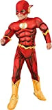 Rubie's Costume ufficiale DC Superhero The Flash Deluxe per bambini, taglia media, 5-7 anni