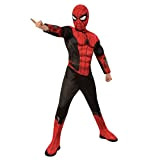 Rubie's Costume ufficiale di Spider-Man No Way Home, per bambini, lussuoso, colore: rosso e nero, costume a tema supereroi per ...