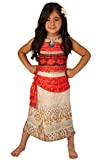 Rubie' s costume ufficiale Disney da Vaiana, Oceania, deluxe, per bambini (7-8 anni), taglia L