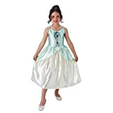 Rubie's, costume ufficiale Tiana per bambine da principessa Disney, libro da favola, per bambini, M (5-6 anni)