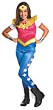 Rubie's- DC Super Hero Girls Girl Costume Wonder Woman per Bambini, Multicolore, Medium (5-7 anni), IT620743-M