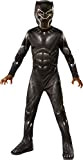 Rubie's I-700657S - Costume ufficiale Black Panther Avengers, taglia 3-4 anni, per bambini, unisex, I-700657S, multicolore