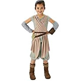Rubie's IT620263 - Star Wars - Rey Deluxe Costume per bambine, Taglia 9/10 Anni
