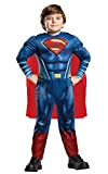 Rubie's Rubie' s Costume da Superman Deluxe ufficiale DC Justice League bambini, Multicolore, Medium Age 5-6 anni, Height 116 cm, ...