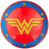 Rubie's - Scudo con paillettes ufficiale Wonder Woman, bambino, I-33640, Taglia unica, Rosso/Blu
