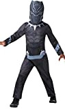 Rubies Costume Black Panther, Marvel Avengers, per bambino, Nero, Taglia XL (9-10)