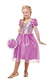 RUC7O|#Rubie's- Raperonzolo Glitter/Spark DLX Inf Disney Princess Costume Ragazze, Lilla, M, 300165-M
