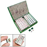 Ruilogod Portable cinese Mahjong Mattonelle di Mah Jong Set