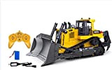 s-idee® S1569 Rc Bulldozer - Macchina da costruzione, camion 1:24, Huina 1569