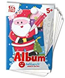 Sabbiarelli Sand-it for Fun - Album Il Natale: Disegni da Colorare con la Sabbia (Non Inclusa), Lavoretti Natale Bambini 5 ...