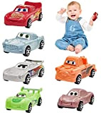 Saetta Mcqueen Macchinina, Pixar Cars, Macchinina set per Bambini 6 pcs, Mini Racers, Saetta Mcqueen Giocattolo, Mcqueen Cars Macchinina, Macchinina ...