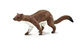 Safari Ltd. Wild Safari North American Wildlife Collection - Statuetta di donnola marrone, 8,9 x 3,8 cm, atossico e senza ...