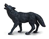 Safari s181129 Wild North American Wildlife Nero Wolf in Miniatura