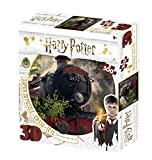 Sagas,Harry Potter- Harry Potter-The Hogwarts Express 500 PCS 3D Effect Puzzle, Multicolore, One size, HP32506