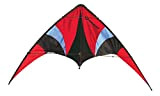 Schildkröt Stunt Kite 140, Aquilone Acrobatico a Due Linee, +10 anni, 74x140 cm, Cavi in ​​Poliestere da 25 kp, 2x30 ...