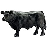 SCHLEICH 2513766 Black Angus Toro Figurina