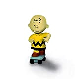 SCHLEICH- Snoopy/Peanuts Charlie Brown sullo Skateboard, 22076