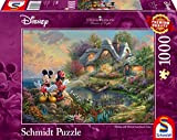 Schmidt- Disney Sweethearts Mickey e Minnie Thomas Kinkade Puzzle, 10IT4001504596392IT10
