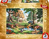 Schmidt Spiele de Poeh 59689 Thomas Kinkade, Disney, Winnie the Pooh, 1000 piece jigsaw puzzle, Multicolore