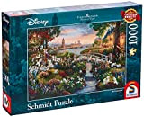 Schmidt Spiele Thomas Kinkade, Disney, 101 dalmata, puzzle da 1000 pezzi, Multicolore, 59489