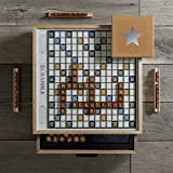 Scrabble Luxe Maple Edition con mobile girevole in legno massello