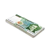 Scratch Cash Lire - 100 x ₤ 5.000 Soldi per Giocare (Dimensioni Reali)