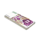 Scratch Cash Lire - 100 x ₤ 50.000 Soldi per Giocare (Dimensioni Reali)