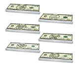 Scratch Cash Mini Bundle Dollari Soldi per Giocare (Dimensioni Reali) 175 Banconote - 7 mazzette da 25 x $ 1, ...