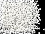 Seed Beads 20gr 10/0 (2,2-2,4 mm) Preciosa Tondo Ceco Branelli del Seme di, White Opaque