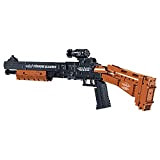 SENG Technik M4 - Set di mattoncini da costruzione, 1137 pezzi, fucile grande con freccette, per bambini e adulti, compatibile ...