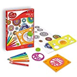 Sentosphère- Art & Creations Set Creativo con Mandala a Spirale, per Bambini, Multicolore, 02081