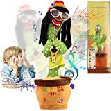 seOSTO Saxo Cactus Ballerino, Elettronico Giocattolo Per Bambini Leducazione Pupazzo che ripete Peluche A Forma Decorativo Di Cactus Che Balla ...