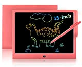 SERUW Tavoletta Grafica LCD con Display Colorato,15 Pollici Bambini Disegno Pad Writing Tablet Portatile Cancellabile Tablet Bambini Puzzle Giocattolo Regalo
